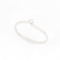 Anello Zorzan Gioielli Donna in Oro bianco Diamante 0.03 Ct ANPZ3034 - ANPZ3034